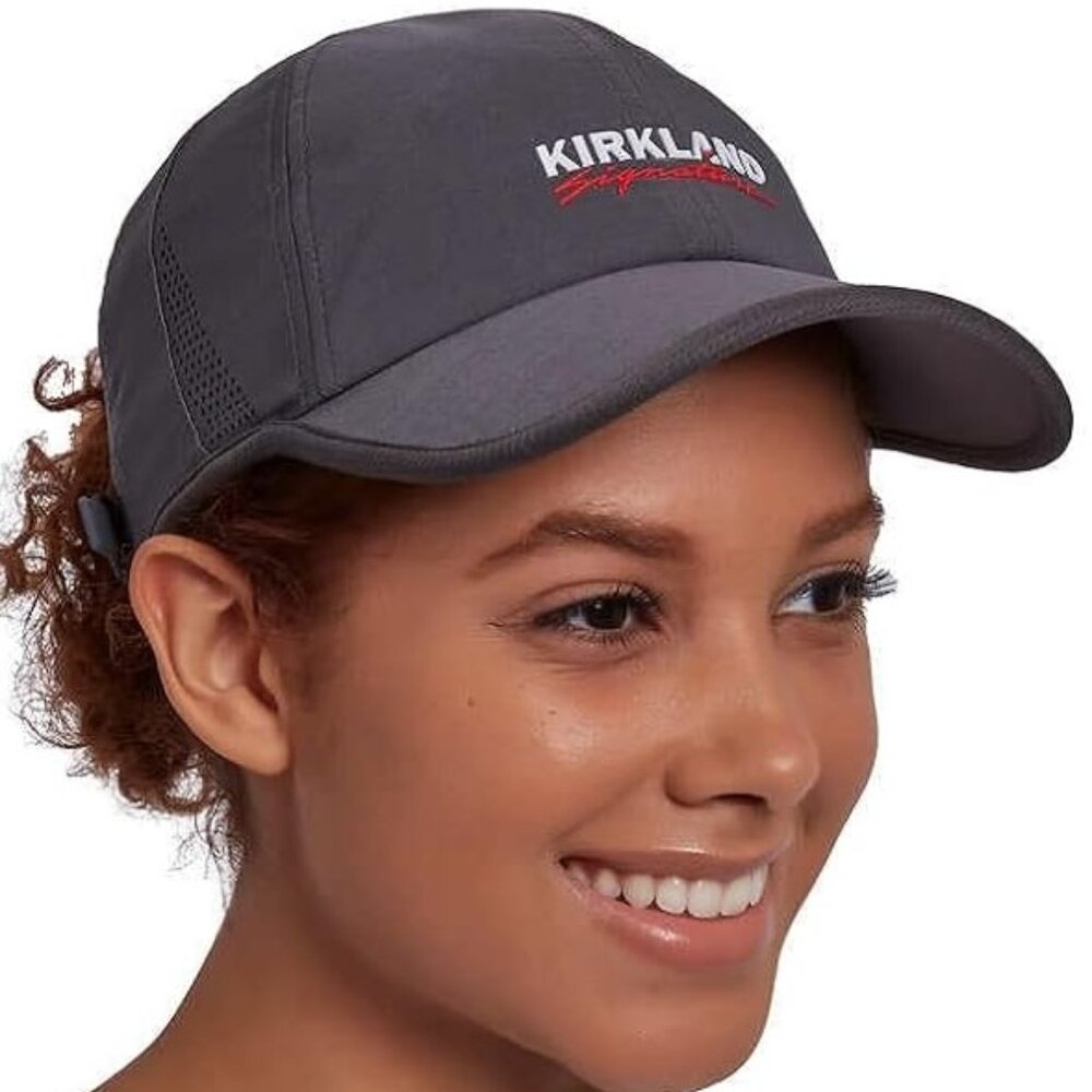 Kirkland Gray Nylon Baseball Cap